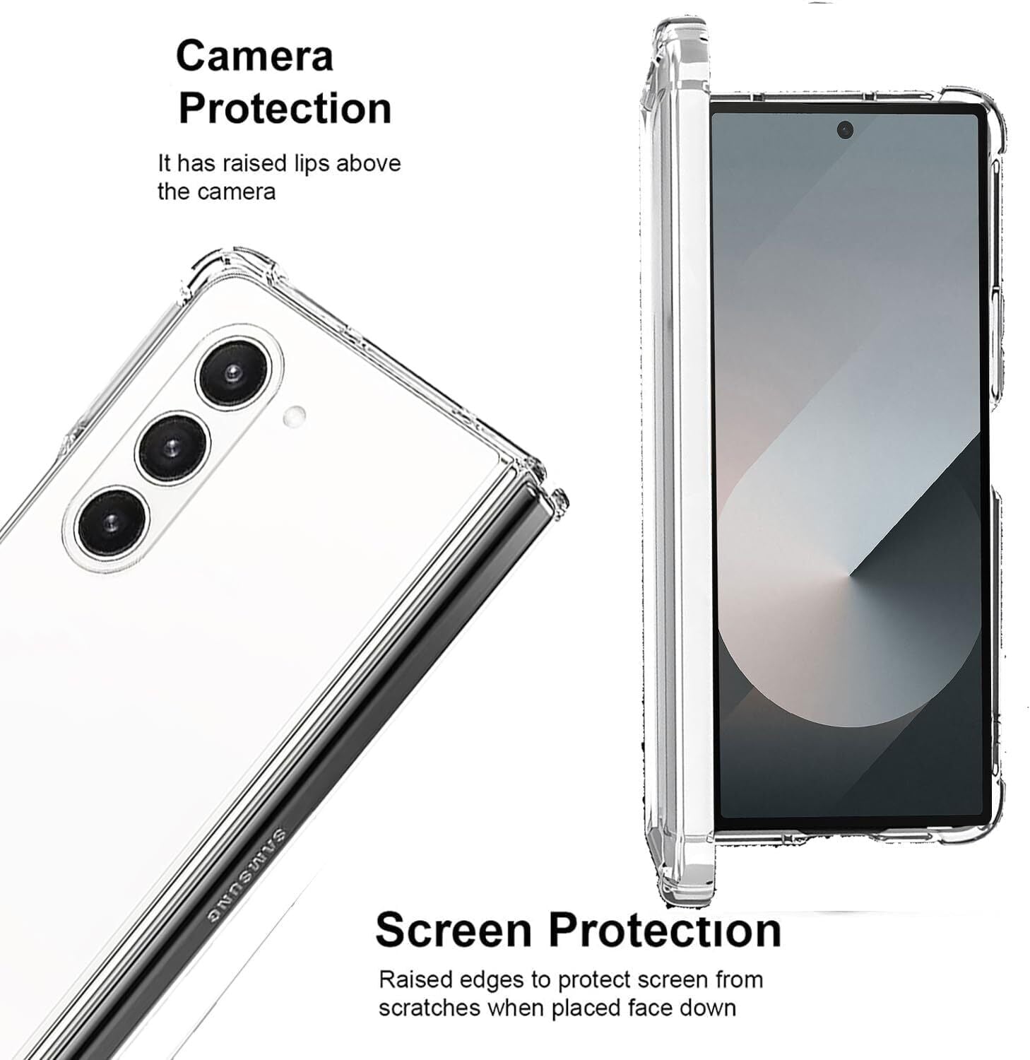 Coque en TPU souple pour Samsung Galaxy Z Fold 6 5G Coque en TPU souple pour Samsung Galaxy Z Fold 6 5G
